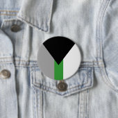 Demironantische Pride-vlag Ronde Button 7,6 Cm (In situ)