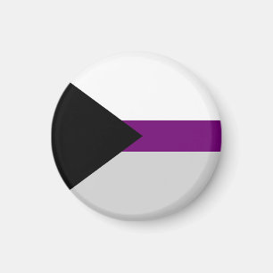 Demiseksueel Vlag Seksualiteit Symbool Genderident Magneet