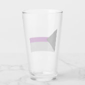 Demiseksuele trots glas (Achterkant)