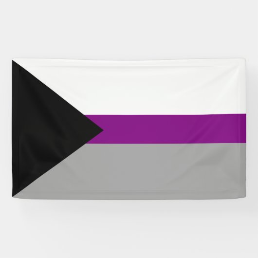 Demiseksuele trots spandoek (Horizontaal)