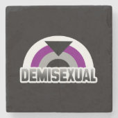 Demiseksuele trots stenen onderzetter (Voorkant)