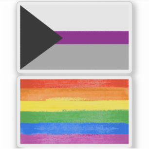 Demiseksuele trots sticker