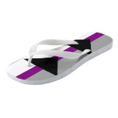 Demiseksuele trots teenslippers (Schuin)