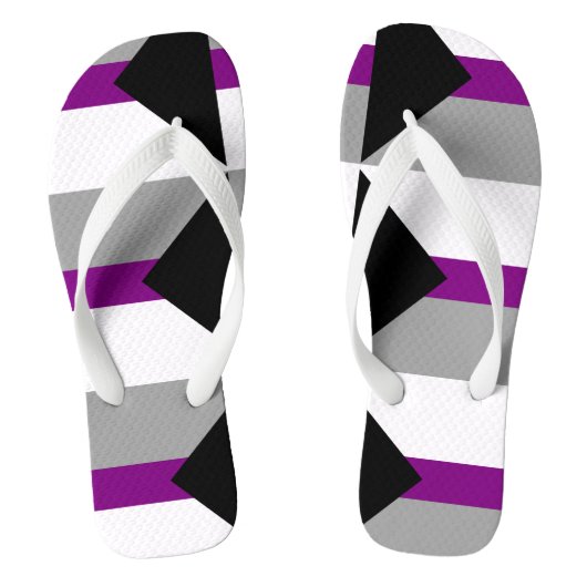 Demiseksuele trots teenslippers (Voetbed)