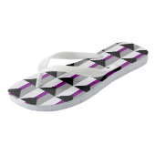 Demiseksuele trots teenslippers (Schuin)