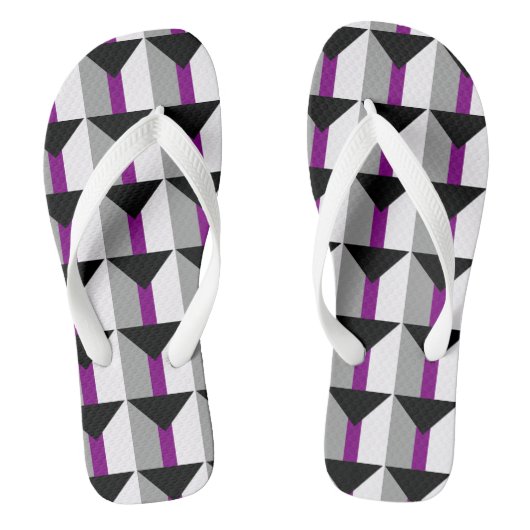 Demiseksuele trots teenslippers (Voetbed)
