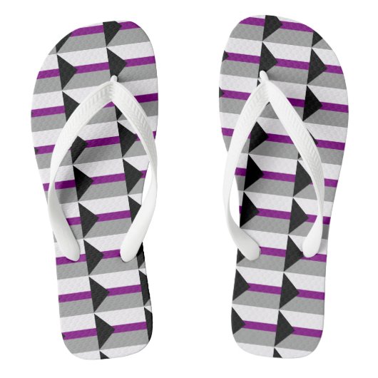 Demiseksuele trots teenslippers (Voetbed)