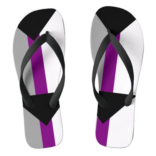 Demiseksuele trots teenslippers (Voetbed)
