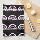 Demiseksuele trots theedoek (Quarter Fold)