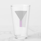 Demiseksuele trotsvlag glas (Achterkant)
