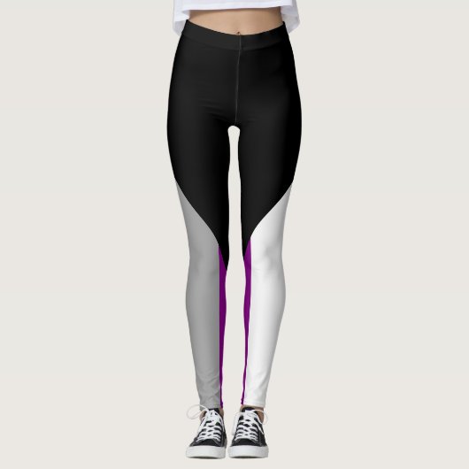 Demiseksuele trotsvlag leggings (Voorkant)