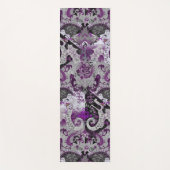 Demisexual Dragon Damask - Pride Flag Colors Yogamat (Voorkant)