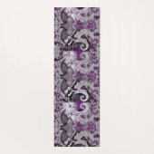 Demisexual Dragon Damask - Pride Flag Colors Yogamat (Achterkant)