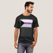 Demisexual Flag Demisexual Pride Flag T-shirt (Voorkant volledig)