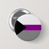 Demisexual Flag Rainbow Genderdiversiteit Pride Ronde Button 5,7 Cm (Voorkant /achterkant)