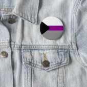 Demisexual Flag Rainbow Genderdiversiteit Pride Ronde Button 5,7 Cm (In situ)