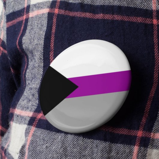 Demisexual Flag Rainbow Genderdiversiteit Pride Ronde Button 5,7 Cm