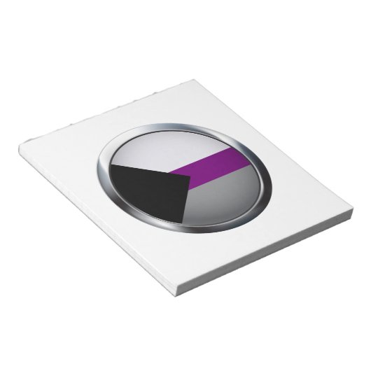 DEMISEXUAL MEDALLION NOTITIEBLOK (Schuin)