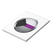 DEMISEXUAL MEDALLION NOTITIEBLOK (Linkerzijde)