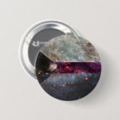 Demisexual nebula flag pin ronde button 5,7 cm (Voorkant /achterkant)