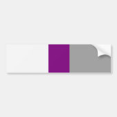 Demisexual Pride Bumpersticker (Voorkant)