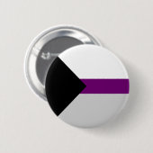 Demisexual Pride Flag Ronde Button 5,7 Cm (Voorkant /achterkant)