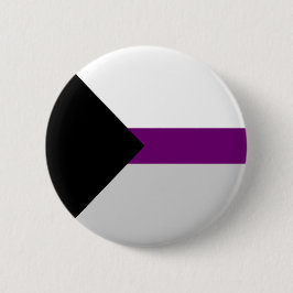 Demisexual Pride Flag Ronde Button 5,7 Cm
