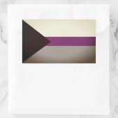 Demisexual Pride Rechthoekige Sticker (Tas)