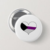 Demisexual Pride Ronde Button 5,7 Cm (Voorkant /achterkant)