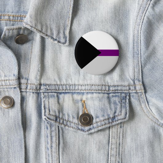 Demisexual Pride vlag LGBT Pride Ronde Button 5,7 Cm (In situ)