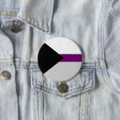 demisexualiteitsknop ronde button 7,6 cm (In situ)