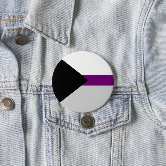 demisexualiteitsknop ronde button 7,6 cm (In situ)