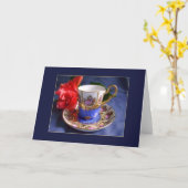 Demitasse 5 kaart (Gele Bloem)