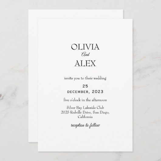 Demo 5 uitnodiging (Voorkant / Achterkant)