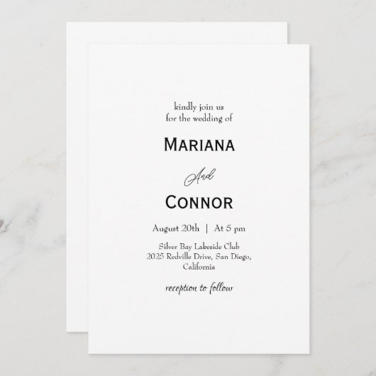 Demo 6 uitnodiging (Voorkant / Achterkant)