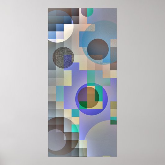 DEMO Abstract Poster (kleurvariatie) (Voorkant)