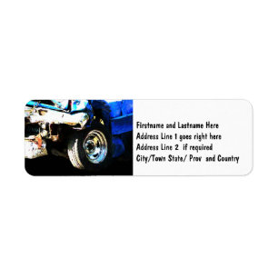 Demo Derby Car Etiket