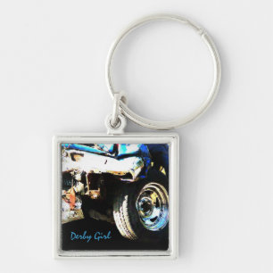 Demo Derby Car Sleutelhanger