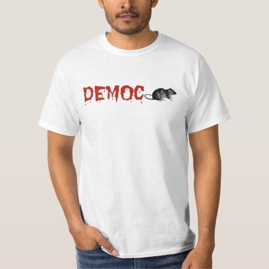 DEMOC RATS T-SHIRT (Voorkant)