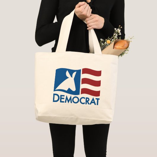 Democat Bag Grote Tote Bag (Voorkant (product))