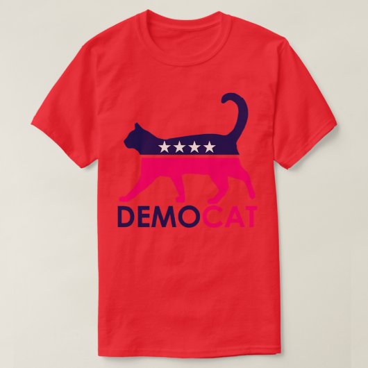 Democraat 1 t-shirt (Design voorkant)