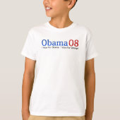 Democraat Barack Obama Apparel T-Shirt (Voorkant)