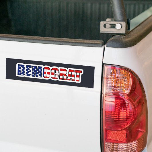 "Democraat" Bumpersticker