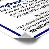 Democraat Diner Poster (Hoek)