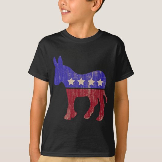Democraat Donkey 2012 () T-shirt (Voorkant)