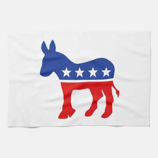 Democraat Donkey American MoJo Kitchen Towels Theedoek (Horizontaal)