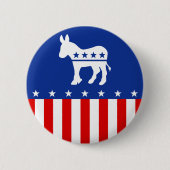 Democraat Donkey Button (Voorkant)