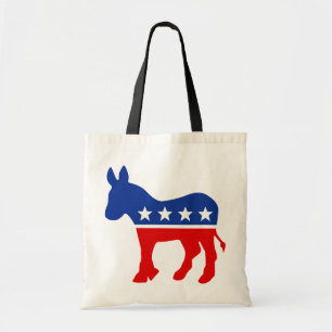 Democraat Donkey Canvas tas