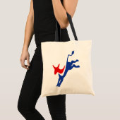 Democraat Donkey Canvas tas (Voorkant (product))