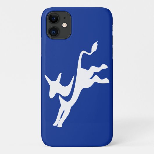 Democraat Donkey Case-Mate iPhone Case (Achterkant)